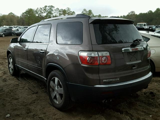 1GKLRMED5AJ201124 - 2010 GMC ACADIA SLT 棕色 照片 3