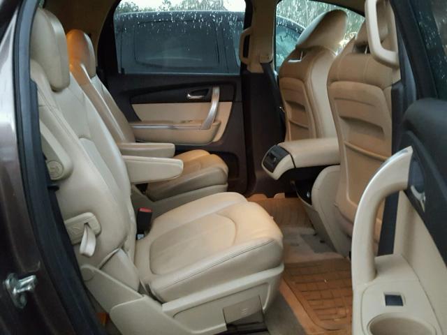 1GKLRMED5AJ201124 - 2010 GMC ACADIA SLT 棕色 照片 6