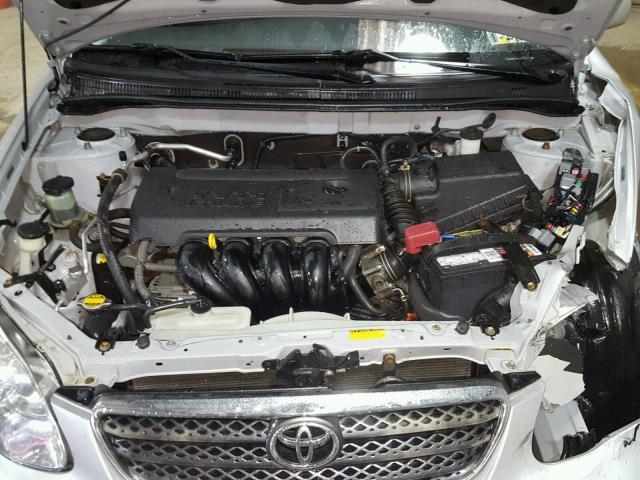 2T1BR32E97C793355 - 2007 TOYOTA COROLLA CE SILVER photo 7