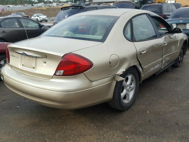 1FAFP5529YG248110 - 2000 FORD TAURUS SES TAN photo 4