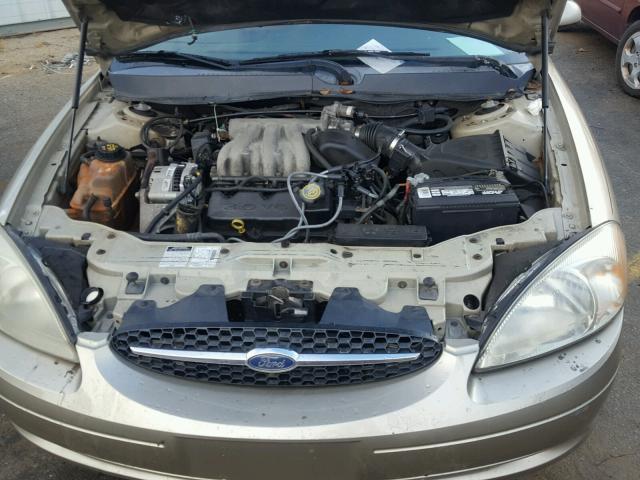 1FAFP5529YG248110 - 2000 FORD TAURUS SES TAN photo 7