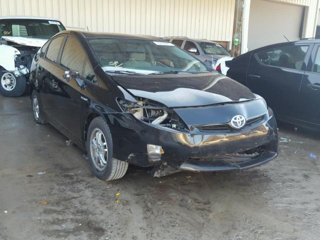 JTDKN3DU3B5339320 - 2011 TOYOTA PRIUS BLACK photo 1