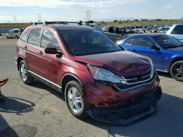 5J6RE3H71BL007952 - 2011 HONDA CR-V EXL RED photo 1