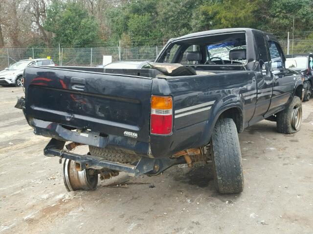 JT4VN13D4M5044099 - 1991 TOYOTA PICKUP 1/2 BLACK photo 4