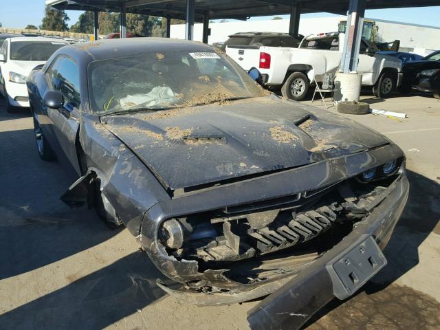 2C3CDZBT5JH123744 - 2018 DODGE CHALLENGER BLACK photo 1