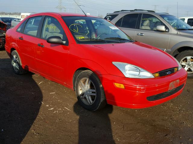 1FAFP34P12W249802 - 2002 FORD FOCUS SE RED photo 1