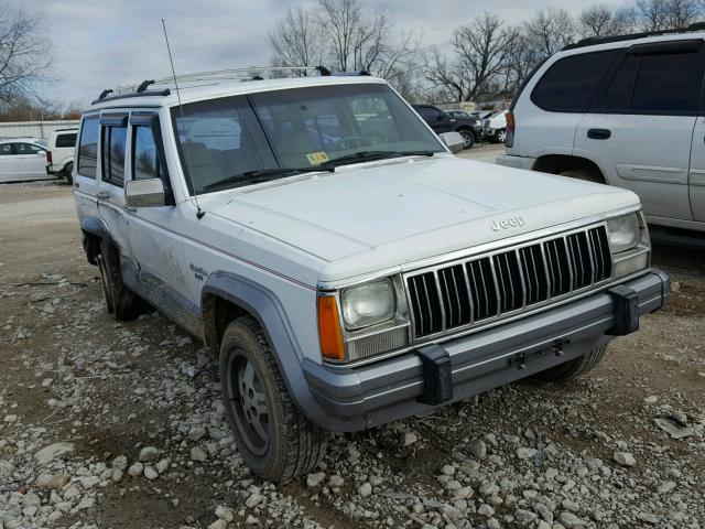 1J4FJ58S5NL198570 - 1992 JEEP CHEROKEE L WHITE photo 1