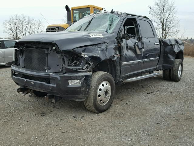 3C63RRKL7EG133332 - 2014 RAM 3500 LONGH BLACK photo 2