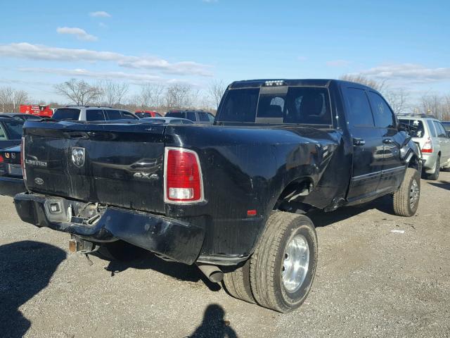 3C63RRKL7EG133332 - 2014 RAM 3500 LONGH BLACK photo 4