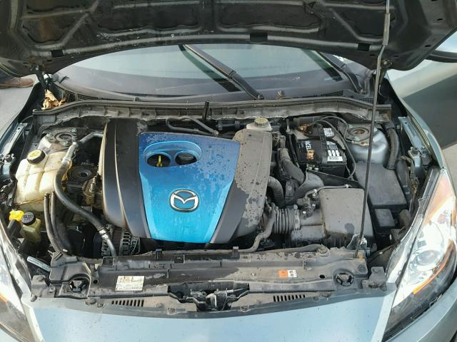 JM1BL1V82C1660480 - 2012 MAZDA 3 I BLUE photo 7