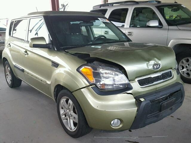 KNDJT2A22B7327100 - 2011 KIA SOUL + GREEN photo 1