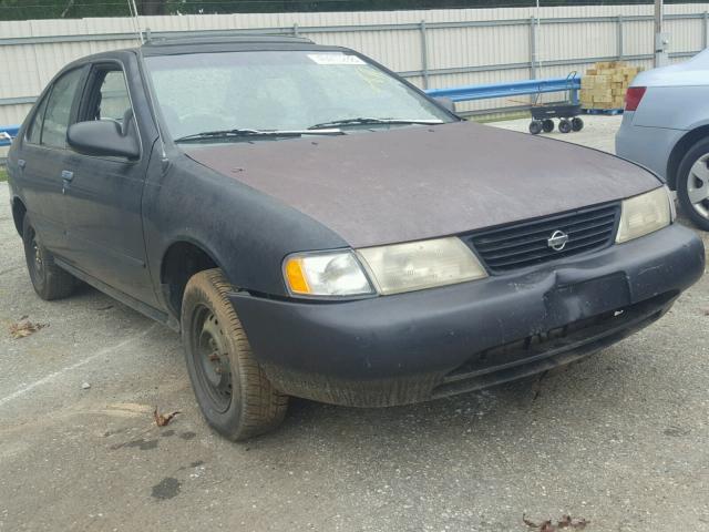 1N4AB41D9TC738234 - 1996 NISSAN SENTRA E BLACK photo 1