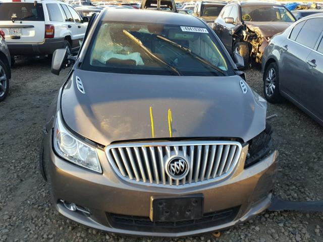 1G4GC5ED7BF123711 - 2011 BUICK LACROSSE C BROWN photo 7