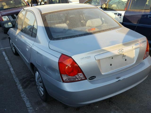 KMHDN46DX5U060920 - 2005 HYUNDAI ELANTRA GL SILVER photo 3