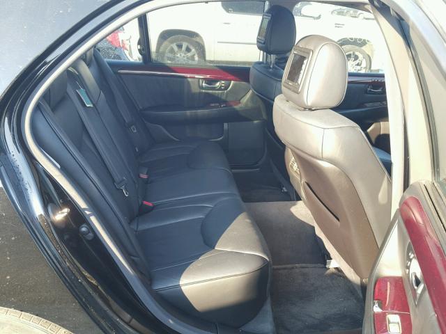 JTHBN30F820055264 - 2002 LEXUS LS 430 BLACK photo 6