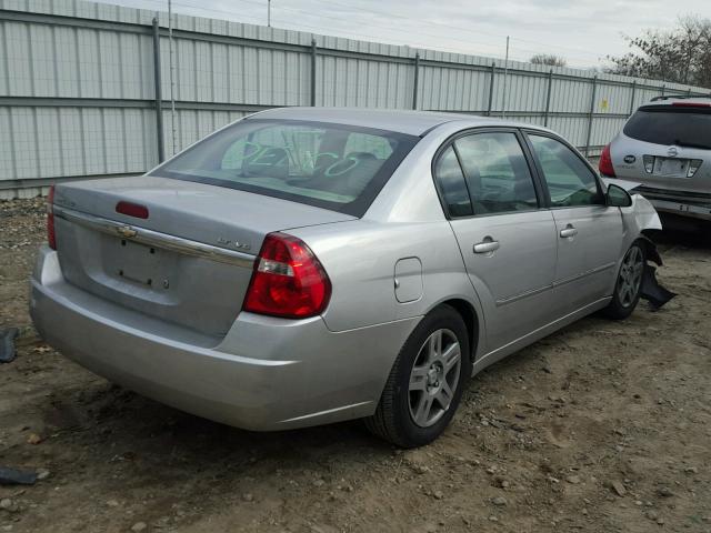 1G1ZT51876F161184 - 2006 CHEVROLET MALIBU LT SILVER photo 4