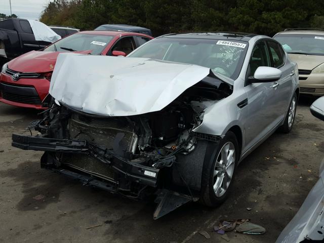 5XXGN4A71CG061492 - 2012 KIA OPTIMA EX SILVER photo 2