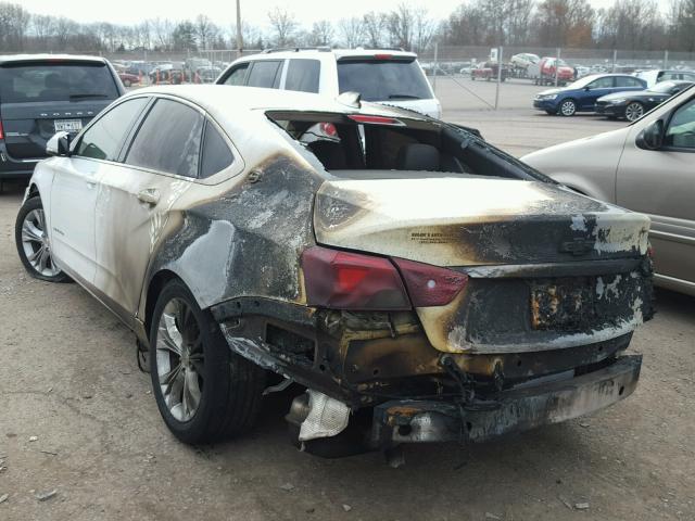 2G1115SL3F9153159 - 2015 CHEVROLET IMPALA LT WHITE photo 3