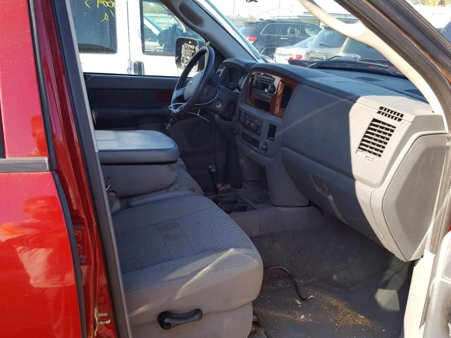 3D7KS28C36G179836 - 2006 DODGE RAM 2500 S RED photo 5