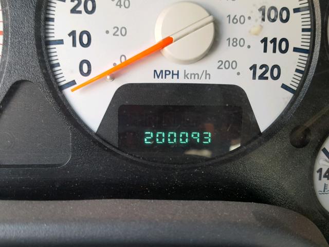 3D7KS28C36G179836 - 2006 DODGE RAM 2500 S RED photo 8