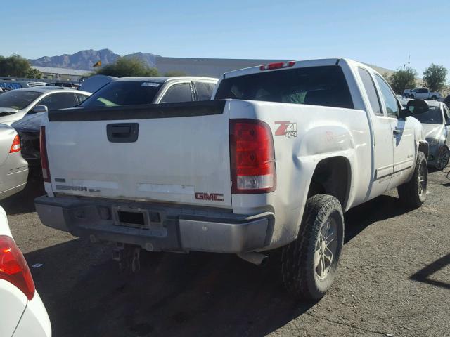 1GTR2VE73CZ265662 - 2012 GMC SIERRA K15 WHITE photo 4