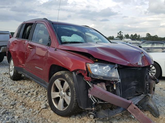 1C4NJCBA3ED643209 - 2014 JEEP COMPASS SP 栗色 照片 1