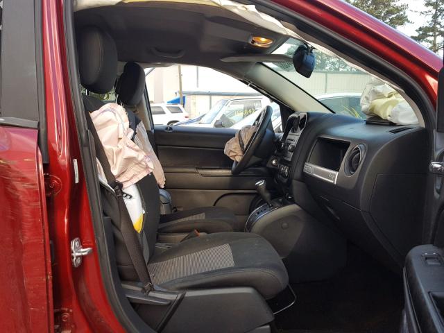 1C4NJCBA3ED643209 - 2014 JEEP COMPASS SP 栗色 照片 5