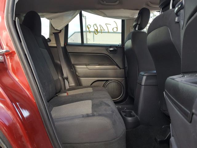 1C4NJCBA3ED643209 - 2014 JEEP COMPASS SP 栗色 照片 6