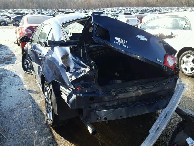 1G1ZC5E06AF287372 - 2010 CHEVROLET MALIBU 1LT BLUE photo 3