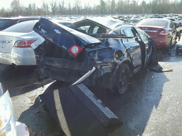 1G1ZC5E06AF287372 - 2010 CHEVROLET MALIBU 1LT BLUE photo 4