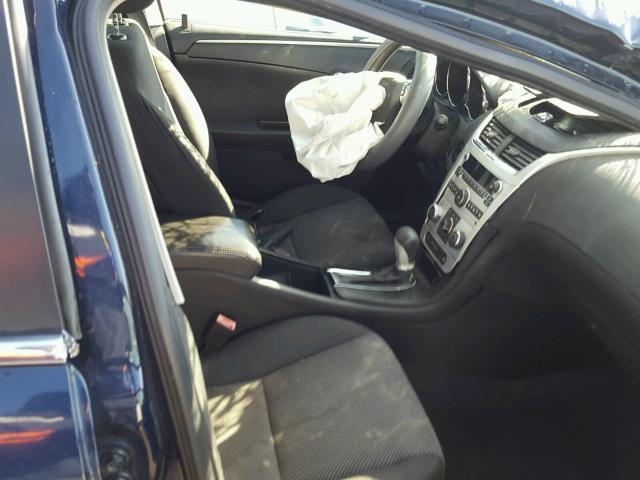 1G1ZC5E06AF287372 - 2010 CHEVROLET MALIBU 1LT BLUE photo 5