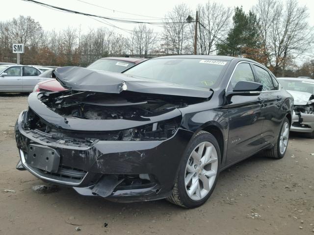 2G1105S30H9101400 - 2017 CHEVROLET IMPALA LT BLACK photo 2