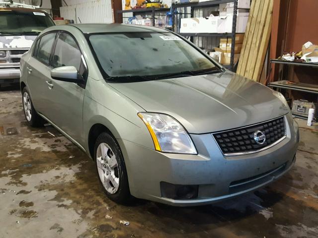 3N1AB61E27L660133 - 2007 NISSAN SENTRA 2.0 GREEN photo 1