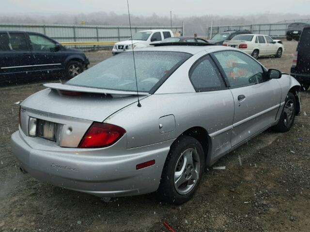 1G2JB12F747147763 - 2004 PONTIAC SUNFIRE SILVER photo 4