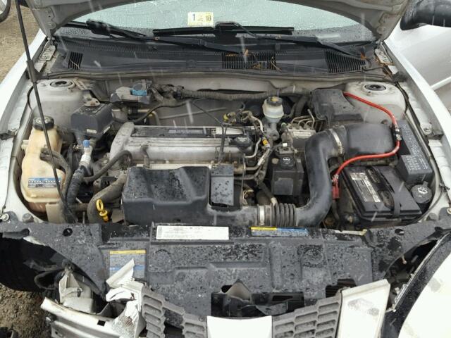 1G2JB12F747147763 - 2004 PONTIAC SUNFIRE SILVER photo 7