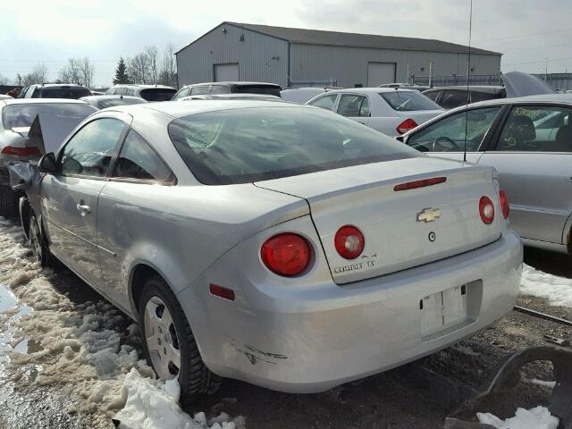 1G1AL15F777139227 - 2007 CHEVROLET COBALT LT GRAY photo 3