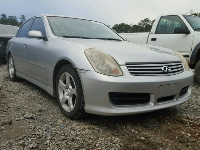 JNKCV51E74M109543 - 2004 INFINITI G35 GRAY photo 1