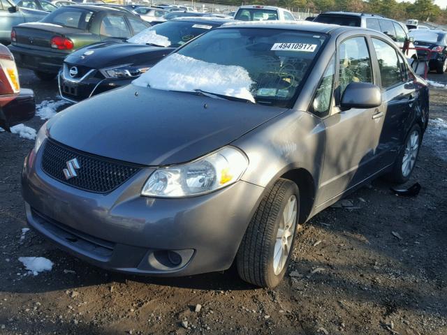 JS2YC5A22B6303097 - 2011 SUZUKI SX4 LE GRAY photo 2