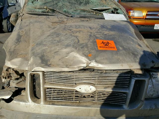 1FMZU77E71UA94373 - 2001 FORD EXPLORER S BROWN photo 7