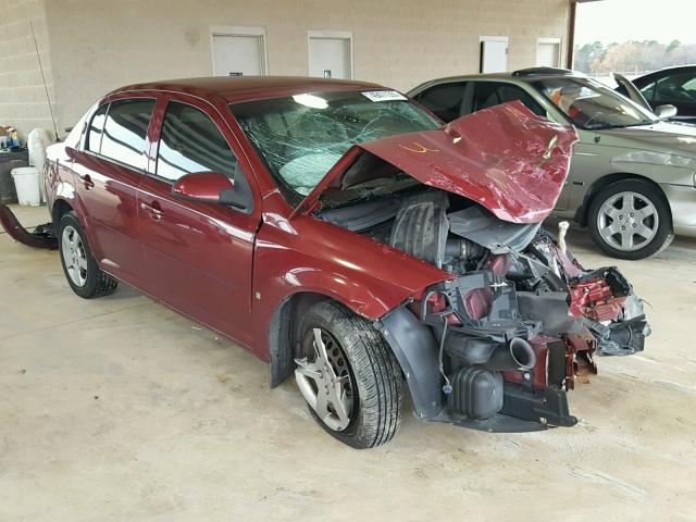 1G1AL58F487254825 - 2008 CHEVROLET COBALT LT RED photo 1