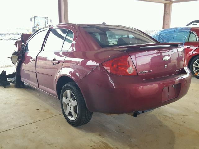 1G1AL58F487254825 - 2008 CHEVROLET COBALT LT RED photo 3