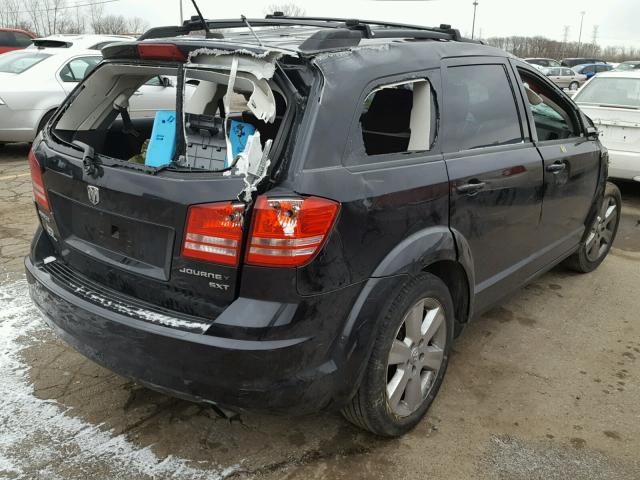 3D4GG57V49T576069 - 2009 DODGE JOURNEY SX BLACK photo 4