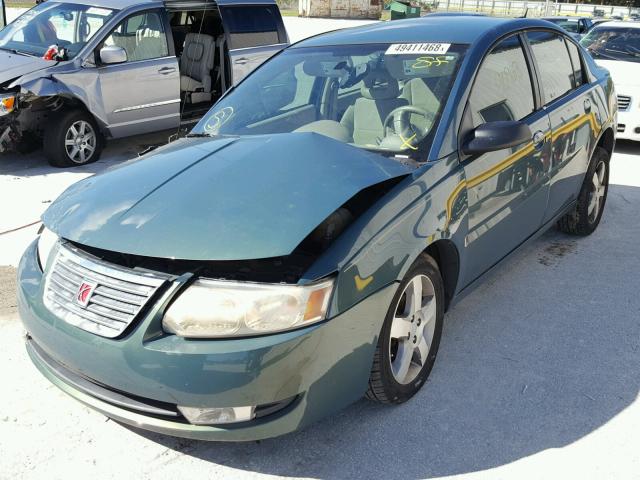 1G8AL58F07Z156542 - 2007 SATURN ION LEVEL GREEN photo 2