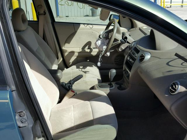 1G8AL58F07Z156542 - 2007 SATURN ION LEVEL GREEN photo 5