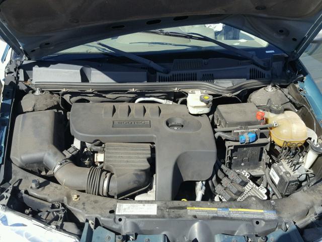 1G8AL58F07Z156542 - 2007 SATURN ION LEVEL GREEN photo 7