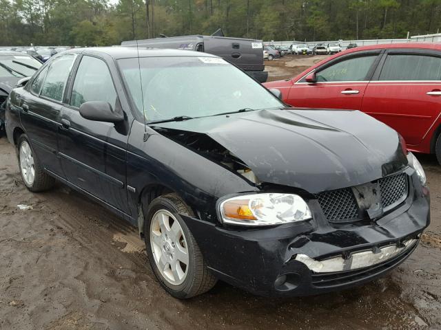 3N1CB51D66L635180 - 2006 NISSAN SENTRA 1.8 BLACK photo 1