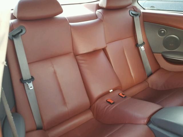 WBAEH73414B191232 - 2004 BMW 645 CI AUT BLACK photo 6