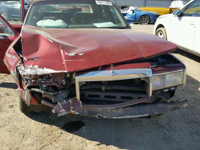 1LNLM81W7RY679777 - 1994 LINCOLN TOWN CAR E RED photo 7