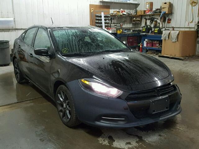 1C3CDFAA9FD391909 - 2015 DODGE DART SE BLACK photo 1