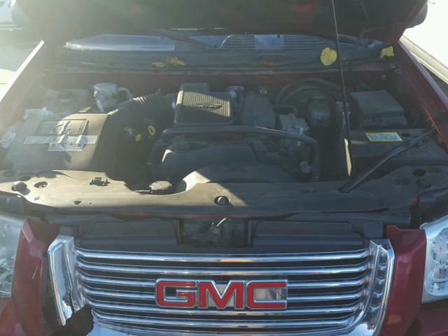 1GKDS13S722111882 - 2002 GMC ENVOY RED photo 7